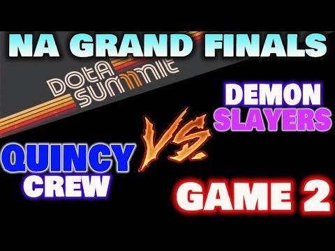 QUINCY CREW VS DEMON SLAYERS GAME 2 DOTA SUMMIT 11 NA FINALS