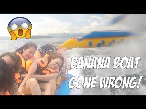 BANANA BOAT GONE WRONG! DUMAGUETE WITH MY SQUAD DAY 2! (VLOG #74)