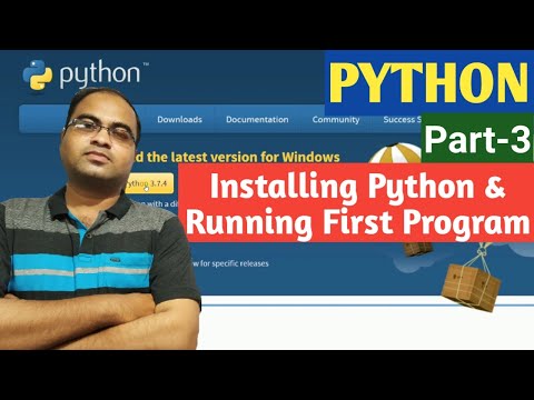 Python Part 3 Installing Python Running First Program