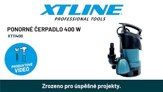 XTline Ponorné čerpadlo 400W XT11400