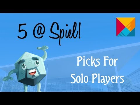 5 @ Spiel: Picks for Solo Players - with Zee Garcia