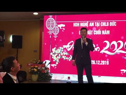 PHÓ ĐẠI SỨ NGUYỄN CHUNG THUỶ TẠI HĐH NGHỆ AN ĐÓN NĂM MỚI