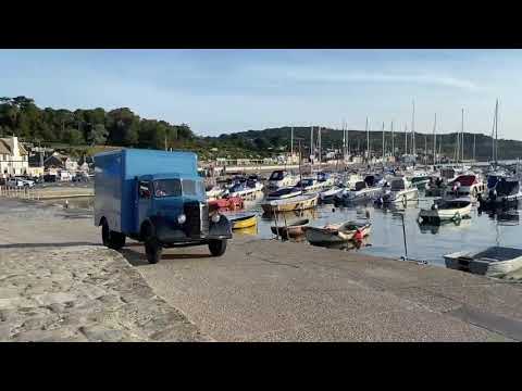 Bedford Truck on Lyme Regis Cobb
