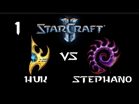 StarCraft 2 - HuK [P] vs Stephano [Z] G1 (Commentary)