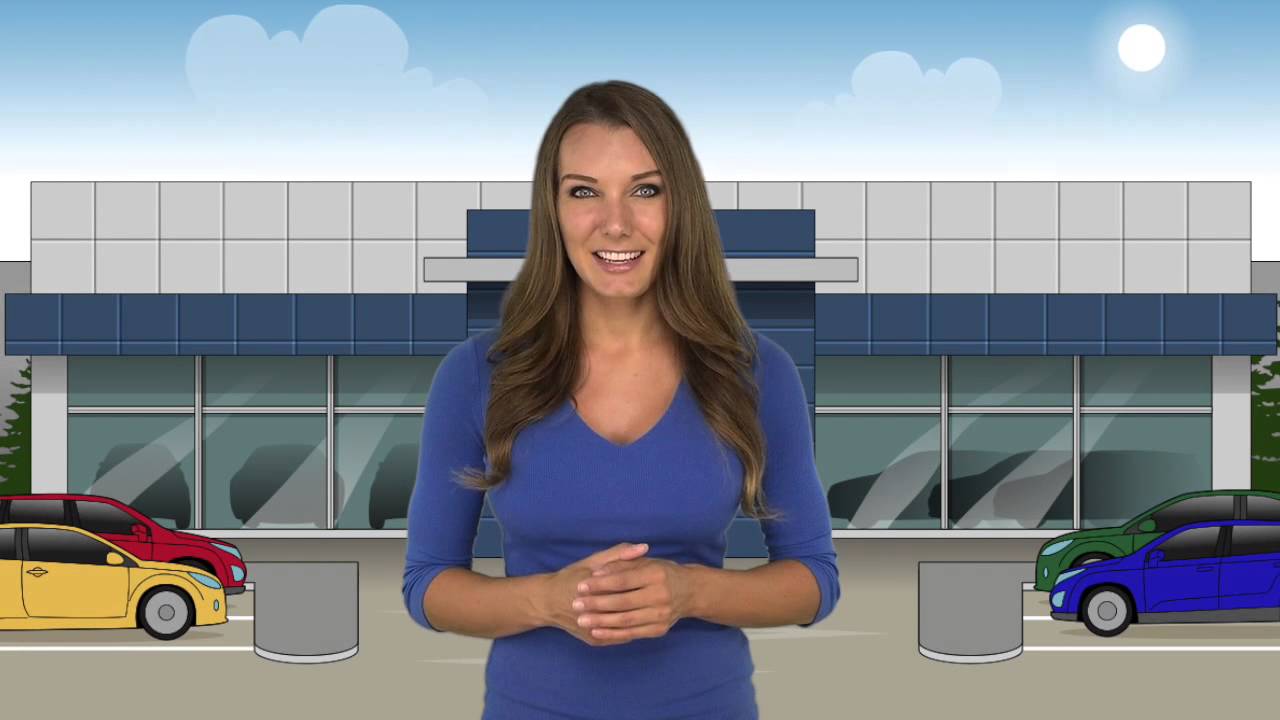 Exterior Of A Car Dealership Background Cartoon