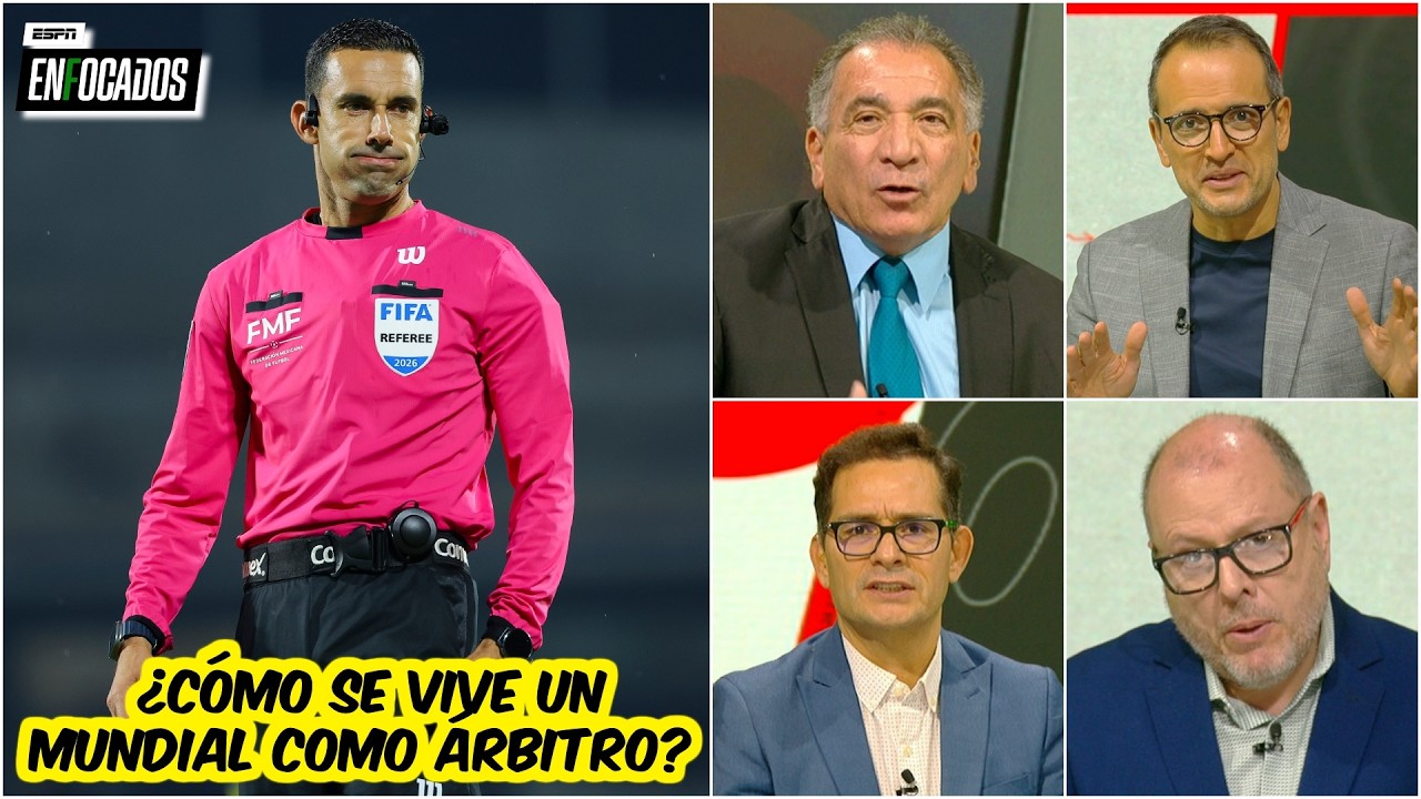 DE MÉXICO AL MUNDIAL. César Arturo Ramos hace historia y pitará su tercer mundial | Enfocados