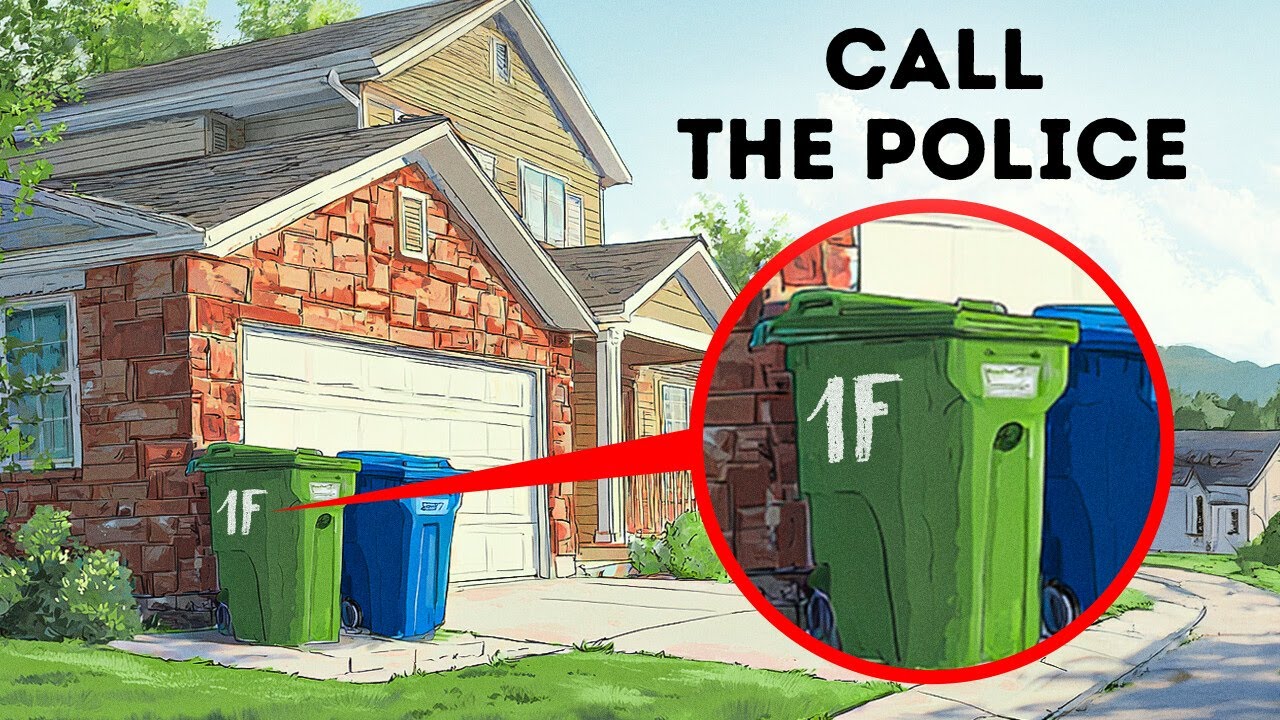 If You See This On Your Trash Can, Get Help Immediately!