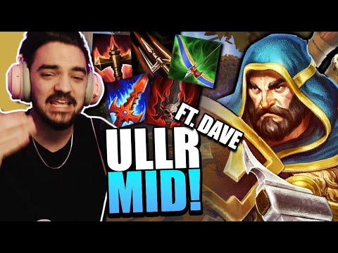 FRAGGING AS ULLR MID WITH DAVE! - Ranked Conquest - Smite