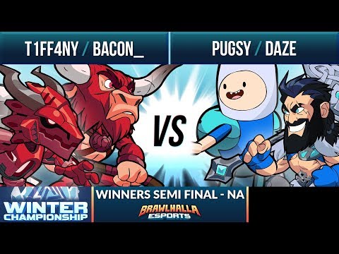 Pugsyxd & Daze vs T1FF4NY & Bacon - Winners Semi Final - Winter Championship NA 2v2