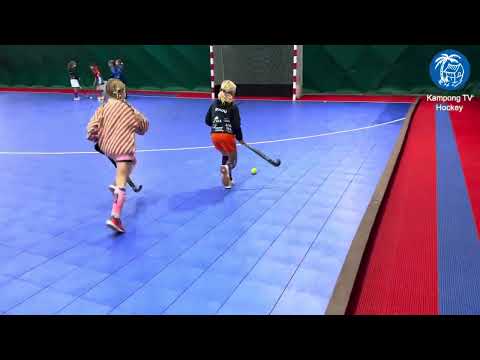 SKILLZ Hockeysupport - overzicht tijdens het aannemen (duel 1vs1)