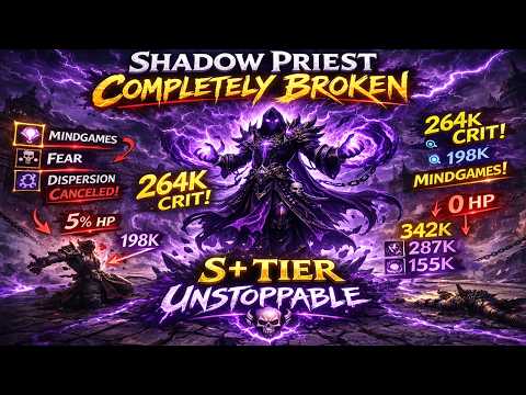 Shadow Priest Is S+++ Tier | INSANELY BROKEN SPEC