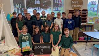 Mrs. Viskochil 2nd Grade-Donor Thank You