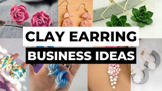 Polymer Clay Earrings Business Ideas | Handmade Business Ideas You Can Start From home