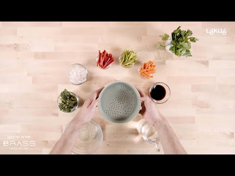 כלי בישול קינואה ואורז במיקרוגל