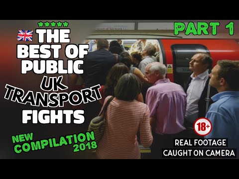 (COMPILATION) The Best Of Public UK Transport Fights (Part 1)