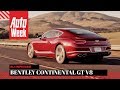 Bentley Continental GT V8 - AutoWeek Review - English subtitles