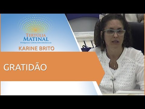 Tertúlia Matinal 71 - Gratidao