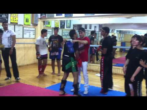 First fight Imad Eddine Abed