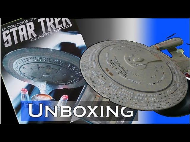 Vídeo relacionado con U.S.S. Enterprise NCC-1701-D Star Trek - Modelo de soporte con acabado