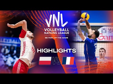 🇵🇱 POL vs. 🇫🇷 FRA - Highlights Week 1 | Men's VNL 2023