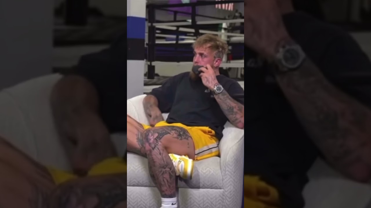 Jake Paul, reveals the viral altercation with Floyd Mayweather, was staged..😮 #boxing #mma #viral