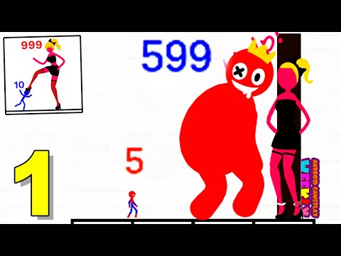 Stick Battle: Mighty Tower War - Gameplay Walkthrough (Android) Stick Hero Game! Levels 1-11 - YouTube