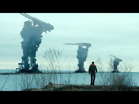 Arrived Aliens Place Gigantic Robots Along Cities' Perimeter To Control Mankind