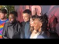 SEBASTIAN STAN DAISY EDGAR JONES JONICA GIBBS LIGHT UP THE RED CARPET AT THE FRESH PREMIERE