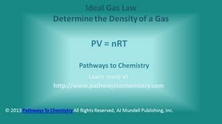 Using the Ideal Gas Law to Determine the Density of a Gas