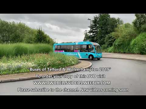 Buses of Telford & Wolverhampton 2019 Free YouTube version