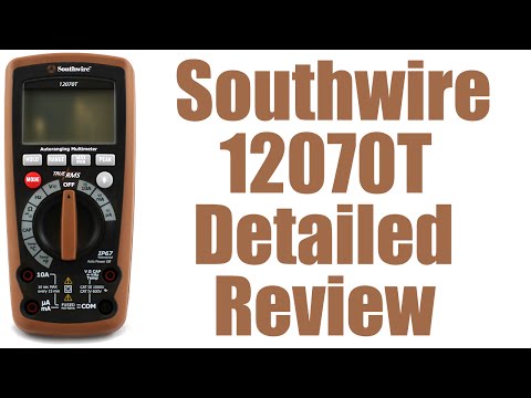 Southwire 12070T Multimeter Detailed Review - #0093