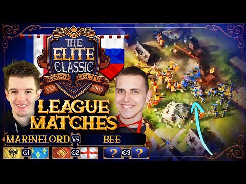 The Elite Classic: MarineLorD vs 3D!Bee, Round Robin Bo3 | Age Of Empires 4