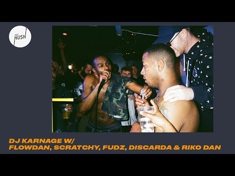 Flowdan & DJ Karnage w/ Riko Dan, Scratchy & Discarda | Keep Hush Live x Spentshell