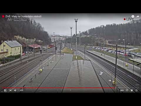 Hlášení a vlak Ústí nad Orlicí - Os 5012 + Zrušení vlaku + R 888 + Os 5014, 1.2.2023 [HaVIS 3]