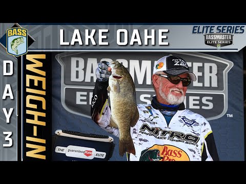 Weigh-in: Day 3 at Lake Oahe (2022 Bassmaster Elite Series)