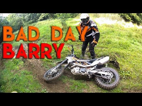 KTM 690 Enduro R drop test