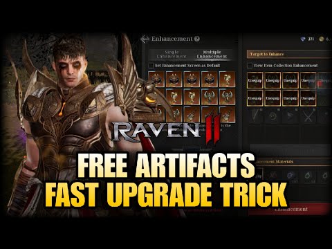 RAVEN 2 - FREE Artifacts! How to Get and Upgrade Them to High Levels 🔥 | My Method