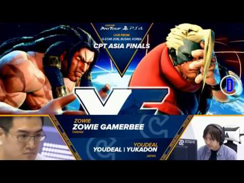 SFV: Gamerbee vs Yakudon CPT Asia Finals Top 16 - Capcom ProTour 2016