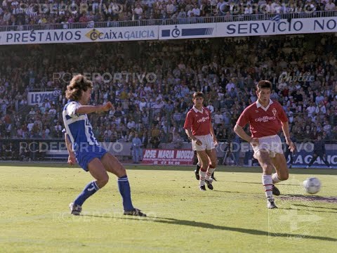 R.C. Deportivo - Real Murcia (Temporada 90/91, J.38) | PARTIDO COMPLETO (TVG)