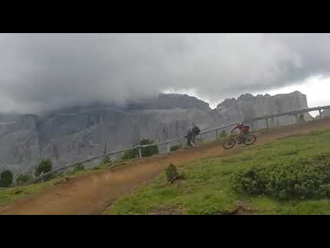 #Gröden #Sellajoch #Trail #crash