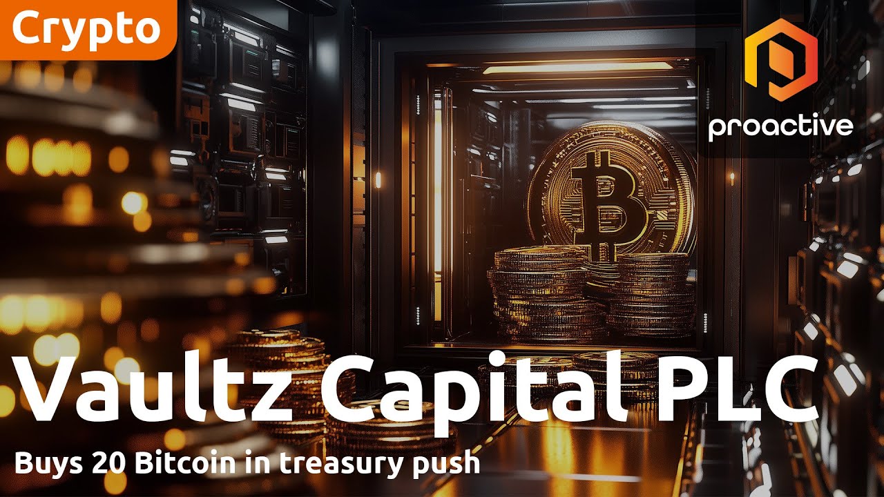 Vaultz Capital buys 20 Bitcoin in treasury push