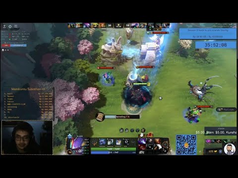 MOCEL JADI BURONAN TIM LAWAN, DIKEJAR DARI UJUNG SAMPE UJUNG MAP - DOTA 2
