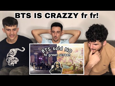FNF Reacting to BTS said NO to GREENSCREEN | BTS REACTION