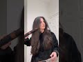 Thin hair blowout tutorial #shorts #hairtutorial #hairextensions #hairextensions #viral