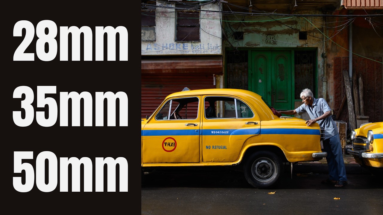The Best Lens for Street Photography? 28mm, 35mm, or 50mm Explained - YouTube