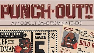 Punch Out 1984 Arcade Live FLYER