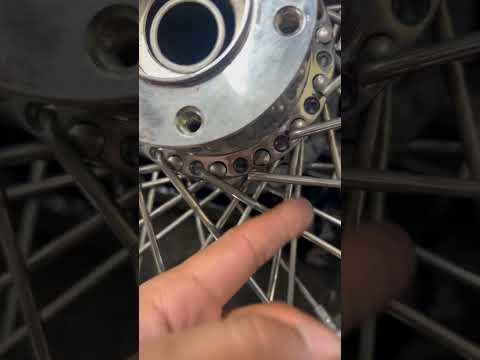 DNA 16in Rear Spoke Wheel not even a year with it …  #harleydavidson  #bike #roadglide #