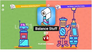 Balance Stuff Gameplay | Puzzle Game by VR Playing | Made with Buildbox