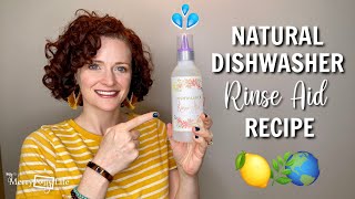 DIY Natural DISHWASHING RINSE AID Recipe Tutorial