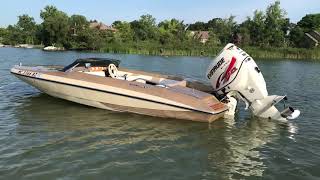 1979 Glastron CVX16 w/2013 Evinrude E-tec 150ho - Up Close